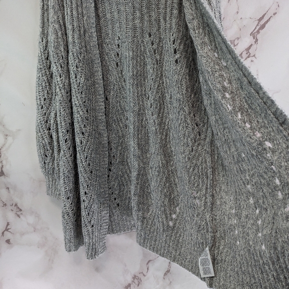 Cabi Cardigan Womens XS Gray Cathedral  Sweater Open Front Duster Long 3472 - Picture 9 of 13